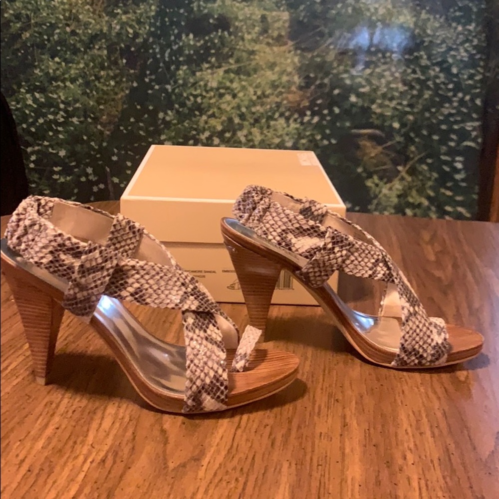 Michael kors “sycamore” sandal heel